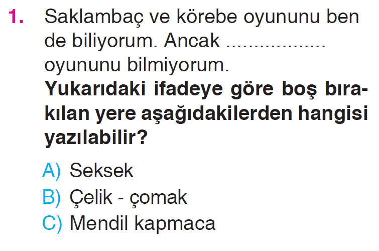 Evimizde Hayat - 1 Testi