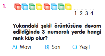Sayı ve Şekil Örüntüleri Testi