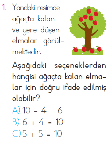 Doğal Sayılarda Çıkarma İşlemi Testi