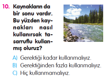 Okulumuzda Hayat - 1 Testi