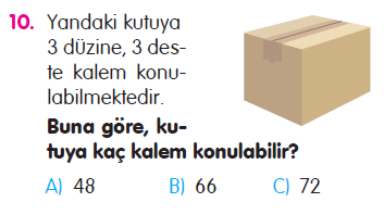 Doğal Sayılarla Toplama İşlemi Testi