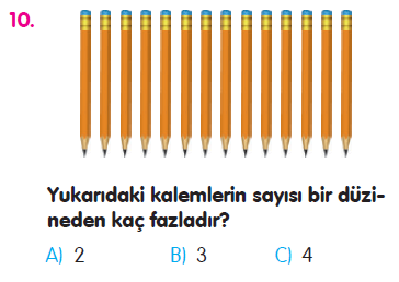 Doğal Sayılar - 2 (Deste - Düzine - Onluklar - Birlikler) Testi