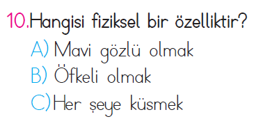 Okulumuzda Hayat - 1 Testi