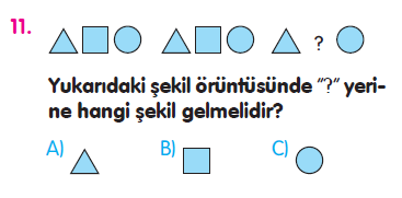 Sayı ve Şekil Örüntüleri Testi