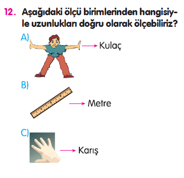 Uzunluk Ölçüleri Testi