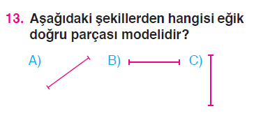 Geometride Temel Kavramlar (Nokta, Açı, Işın, Doğru Parçası, Doğru Çeşitleri) Testi
