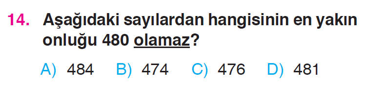 Yuvarlama - Örüntü Testi