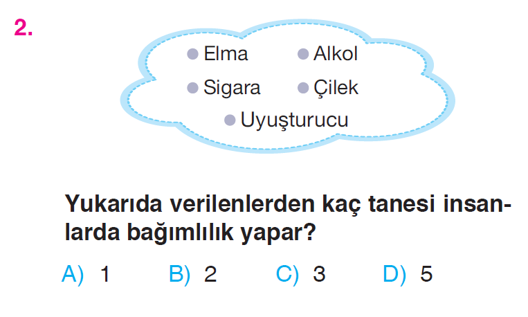 Besinlerimiz - 3 Testi