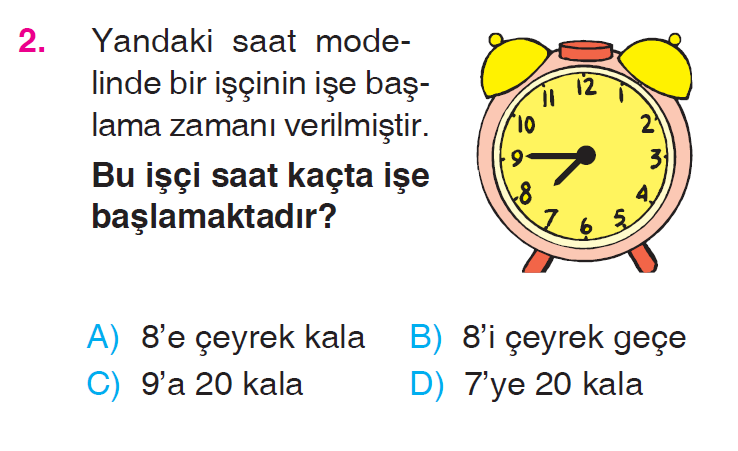 Zaman Ölçüleri Testi