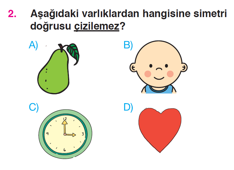 Uzamsal İlişkiler (Simetri) Testi