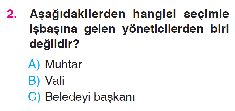 Ülkemizde Hayat - 1 Testi