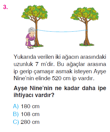 Uzunluk Ölçme Testi