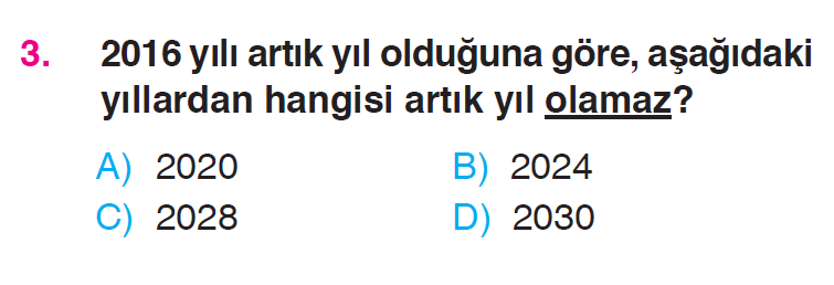 Zaman Ölçüleri Testi