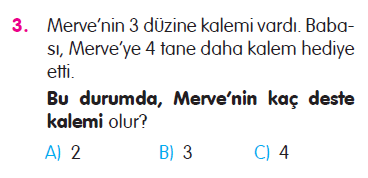 Doğal Sayılar - 2 (Deste - Düzine - Onluklar - Birlikler) Testi