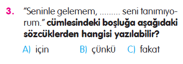 Paragraf - Cümle - Sözcükte Anlam - Noktalama İşaretleri Testi