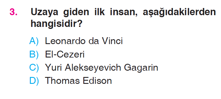 Bilim, Teknoloji ve Toplum - 2 Testi