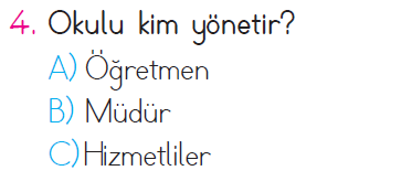 Okulumuzda Hayat - 2 Testi