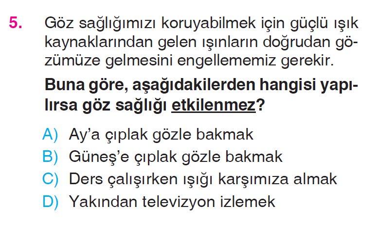 Aydınlatma ve Ses Teknolojileri - 1 Testi
