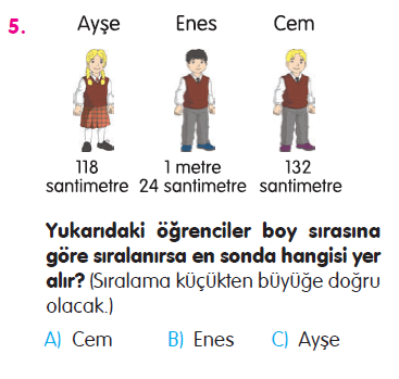 Uzunluk Ölçüleri Testi