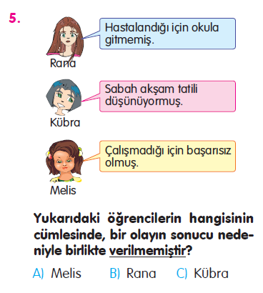 Paragraf - Noktalama İşaretleri - Yazım Kuralları - Sözcükte Anlam Testi