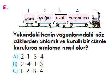Paragraf - Cümle - Sözcükte Anlam - Yazım Kuralları - Şiir - 5N1K Testi