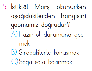 Okulumuzda Hayat - 2 Testi