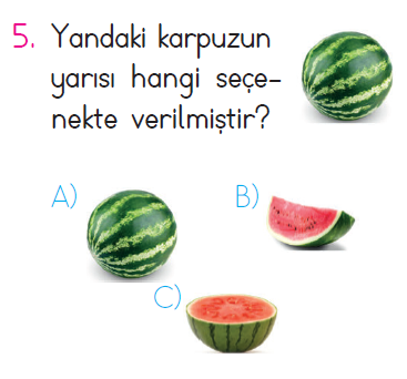Kesirler - Problemler Testi
