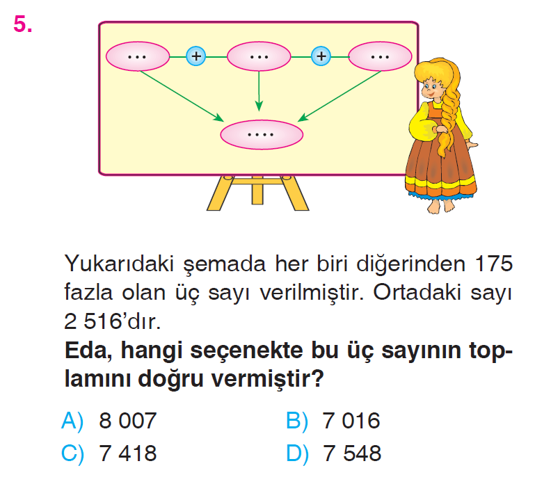 Doğal Sayılarla Toplama İşlemi Testi