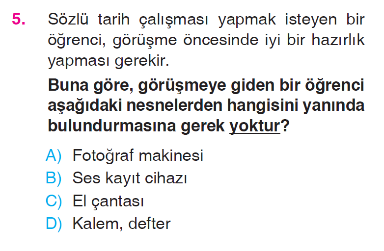 Kültür ve Miras - 2 Testi