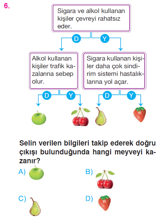 Besinlerimiz - 3 Testi