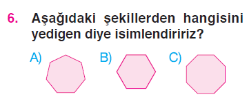 Üçgen - Kare - Dikdörtgen Testi