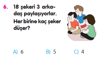 Doğal Sayılarla Bölme İşlemi Testi