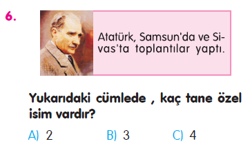 Paragraf - Sözcükte Anlam - Şiir - İsimler Testi