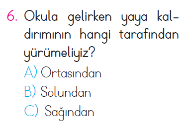 Okulumuzda Hayat - 1 Testi