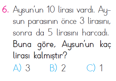 Kesirler - Problemler Testi