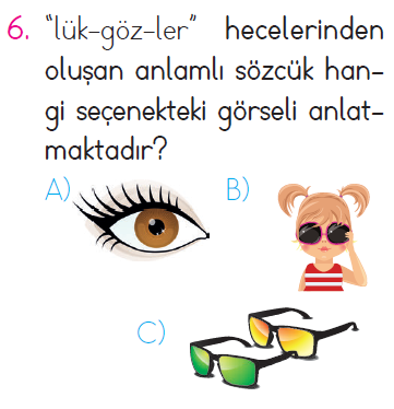 Görsel Okuma - Noktalama İşaretleri - Yazım Kuralları - Harf - Hece - Kelime Testi