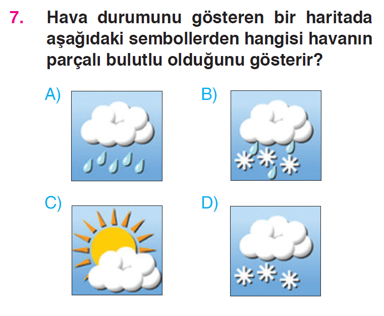 İnsanlar, Yerler ve Çevreler - 2 Testi