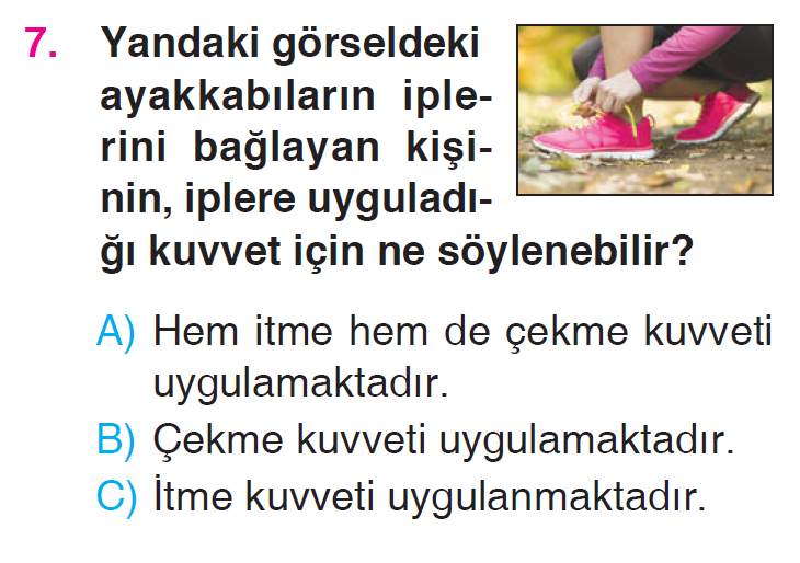 Kuvveti Tanıyalım - 2 Testi