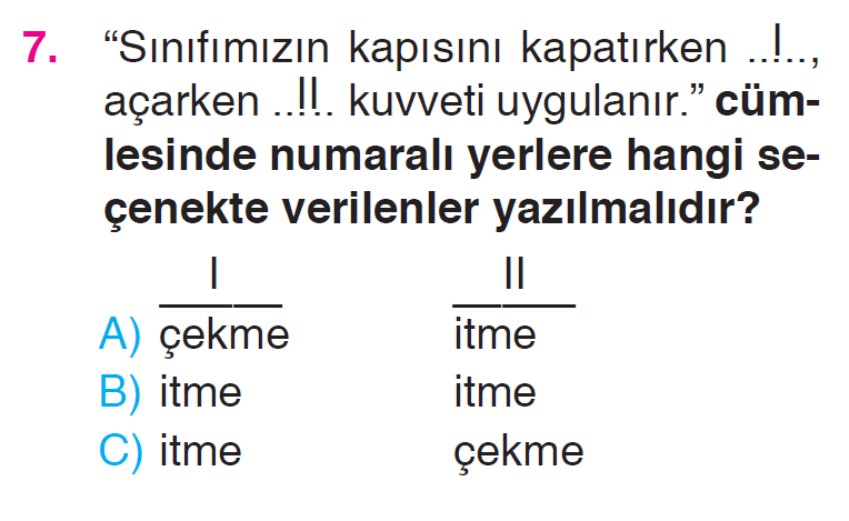 1 - 2 - 3 - 4 - 5 Tarama Testi
