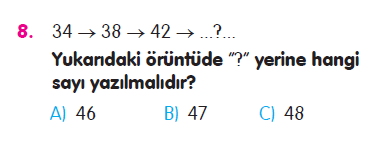 Sayı ve Şekil Örüntüleri Testi