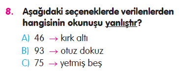 Doğal Sayılar - 1 (Deste - Düzine - Onluklar - Birlikler) Testi