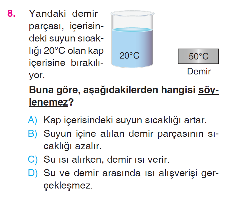 Maddeyi Tanıyalım - 3 Testi