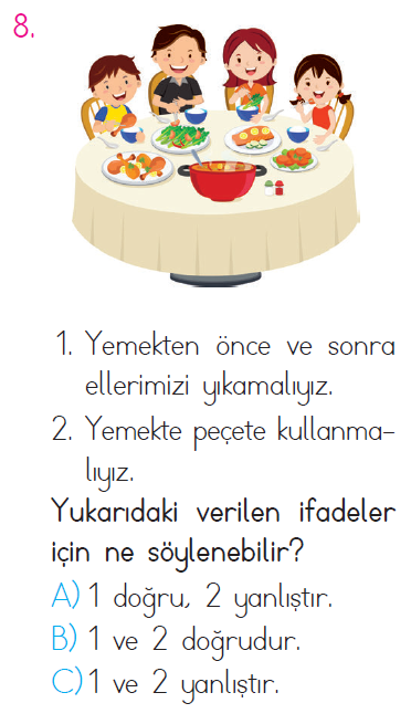 Sağlıklı Hayat - 1 Testi