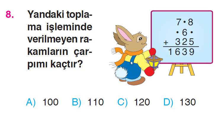 Doğal Sayılarla Toplama İşlemi Testi