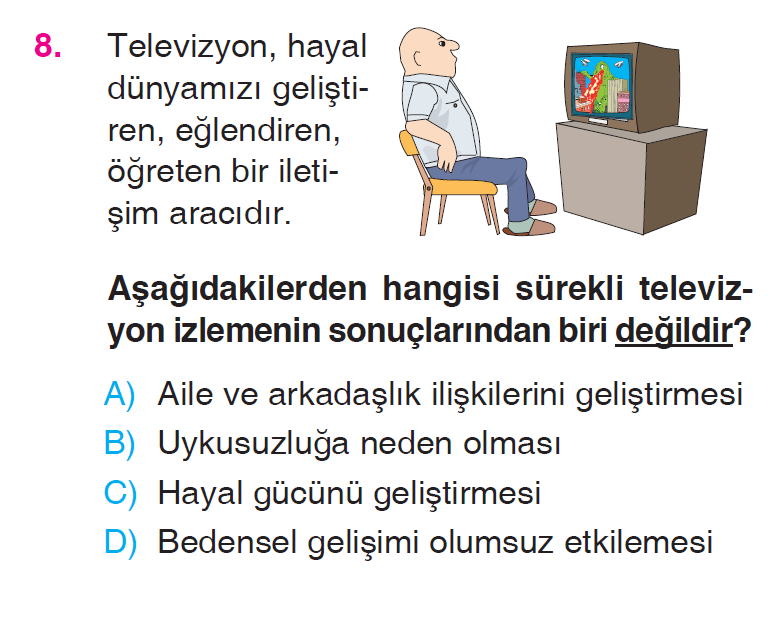 Bilim, Teknoloji ve Toplum - 1 Testi