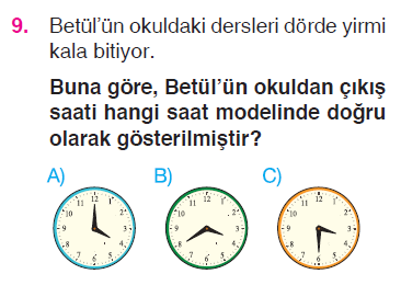 Zaman Ölçüleri Testi