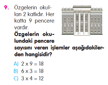 Doğal Sayılarla Çarpma İşlemi Testi