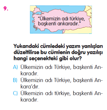 Paragraf - Cümle - Sözcükte Anlam - Yazım Kuralları - Şiir - 5N1K Testi