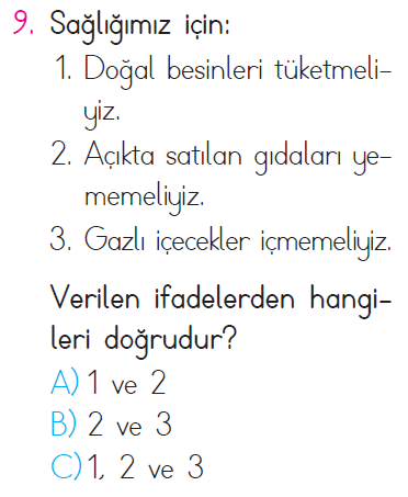 Sağlıklı Hayat - 1 Testi