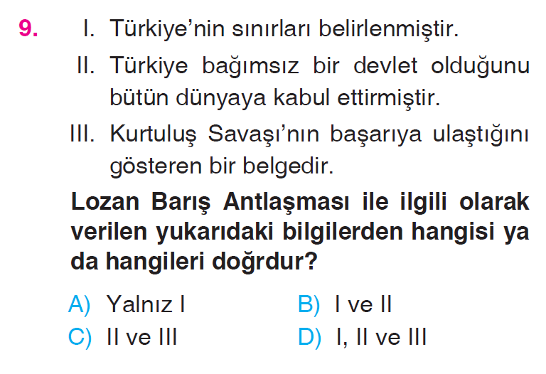 Kültür ve Miras - 2 Testi